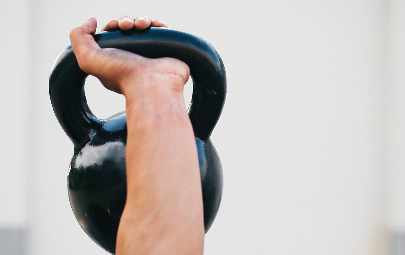 Persona fent exercici