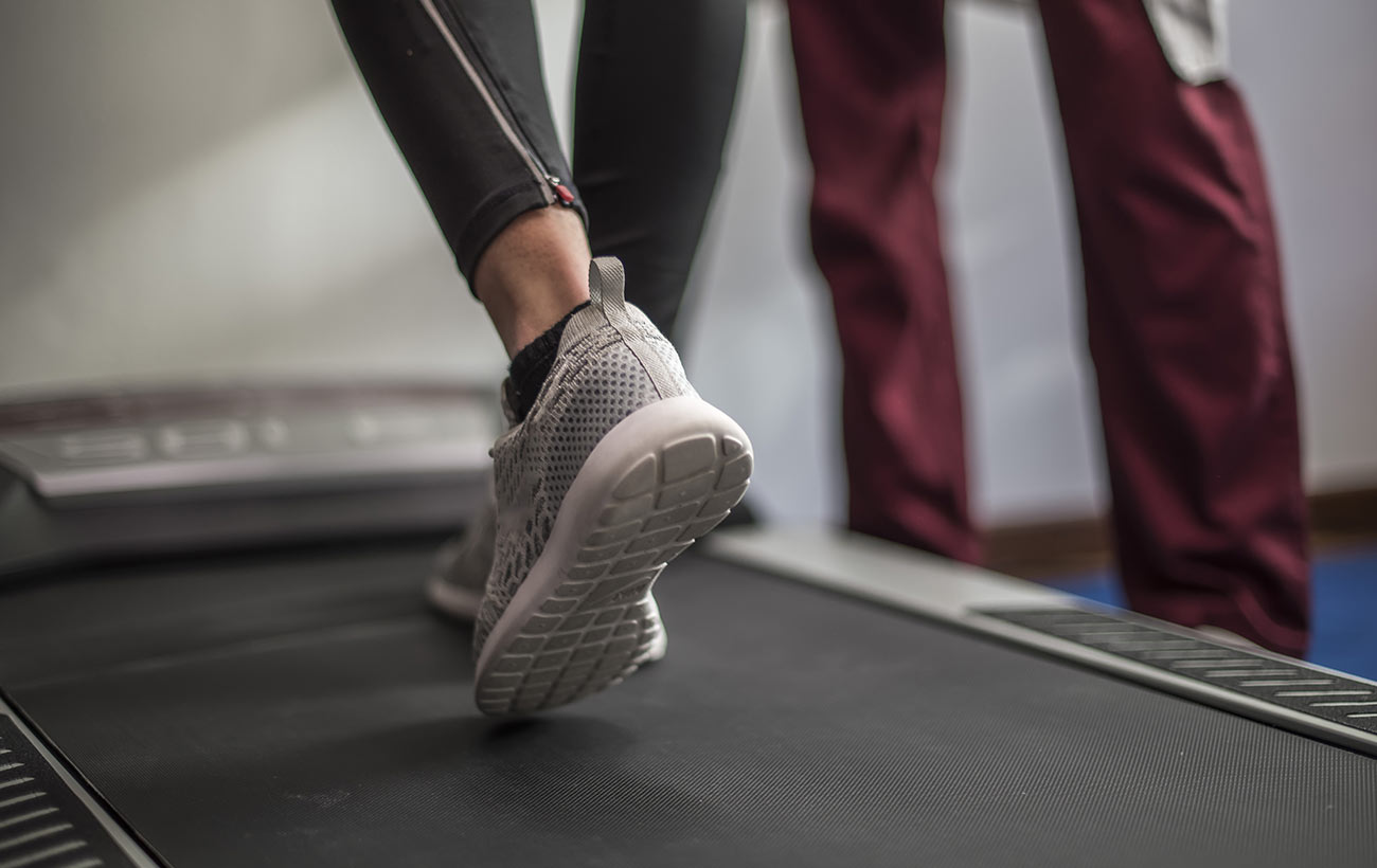 Persona fent exercici